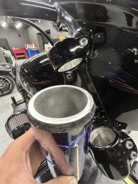 フォークカバー　カルトワーク