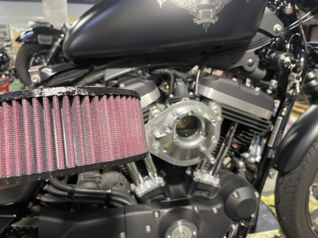 エアクリーナー清掃