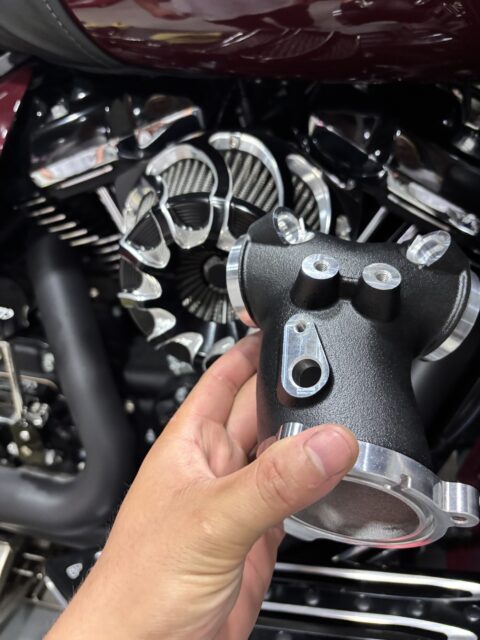 マニホールド交換前