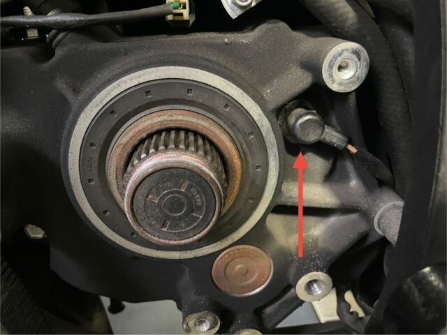 ニュートラルスイッチ箇所