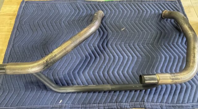 純正エキゾーストパイプ