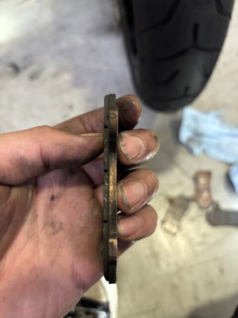 ブレーキパッド交換