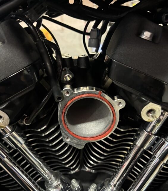 交換後のインマニ