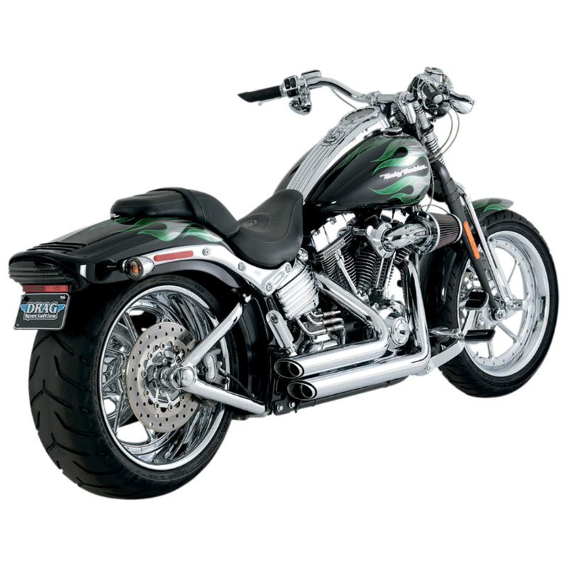 【セール】スポーツスター ショートショット スタッガード 2-2 フルエキゾーストマフラー(ブラック) Vance & Hines  |ハーレーパーツ専門店 HDパーツ