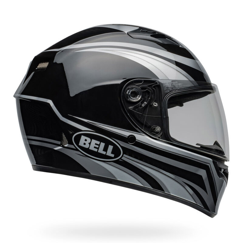 ベル■ クオリファイア フルフェイスヘルメット コンジットグロスシルバー/ブラック BELL Helmets