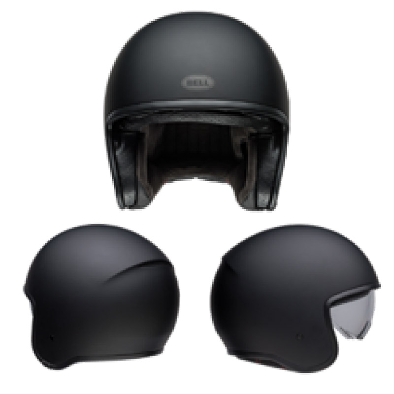 ベル■ TX-501 ジェットヘルメット マットブラック BELL Helmets