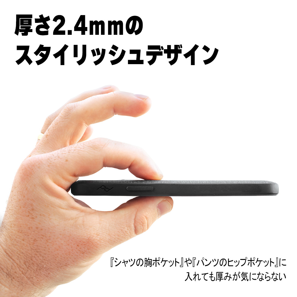 【iPhone15 Pro V2】 エブリデイケース スマホケース レッドウッド