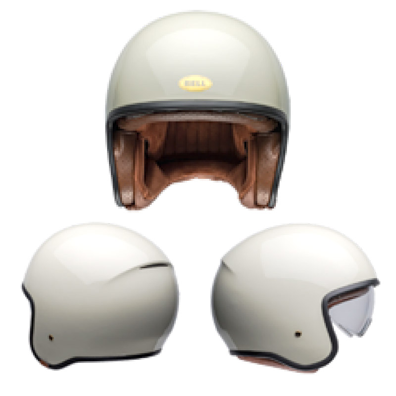 ベル■ TX-501 ジェットヘルメット グロスヴィンテージホワイト BELL Helmets
