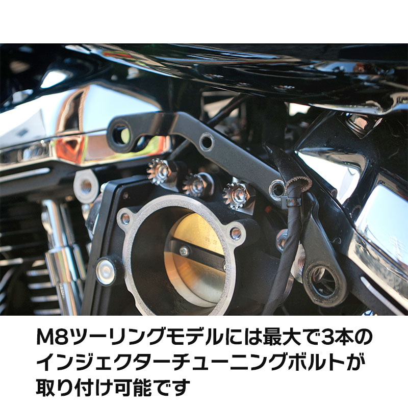 NGC-JAPAN■「魔法のねじ」インジェクターチューニングボルト 【M8ツーリング】