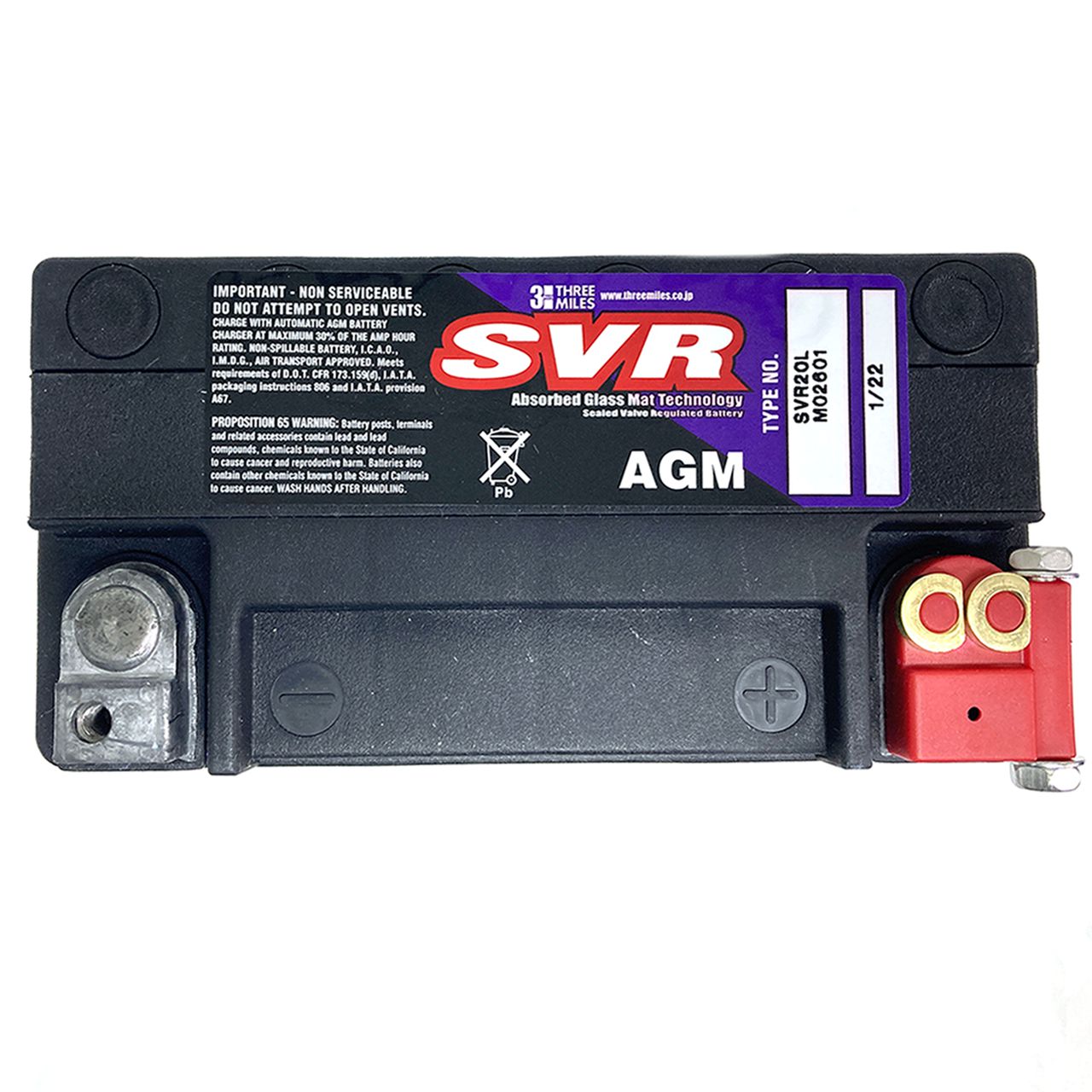 SVR■AGMバッテリー SVR 30 【97年以降 ツーリング】
