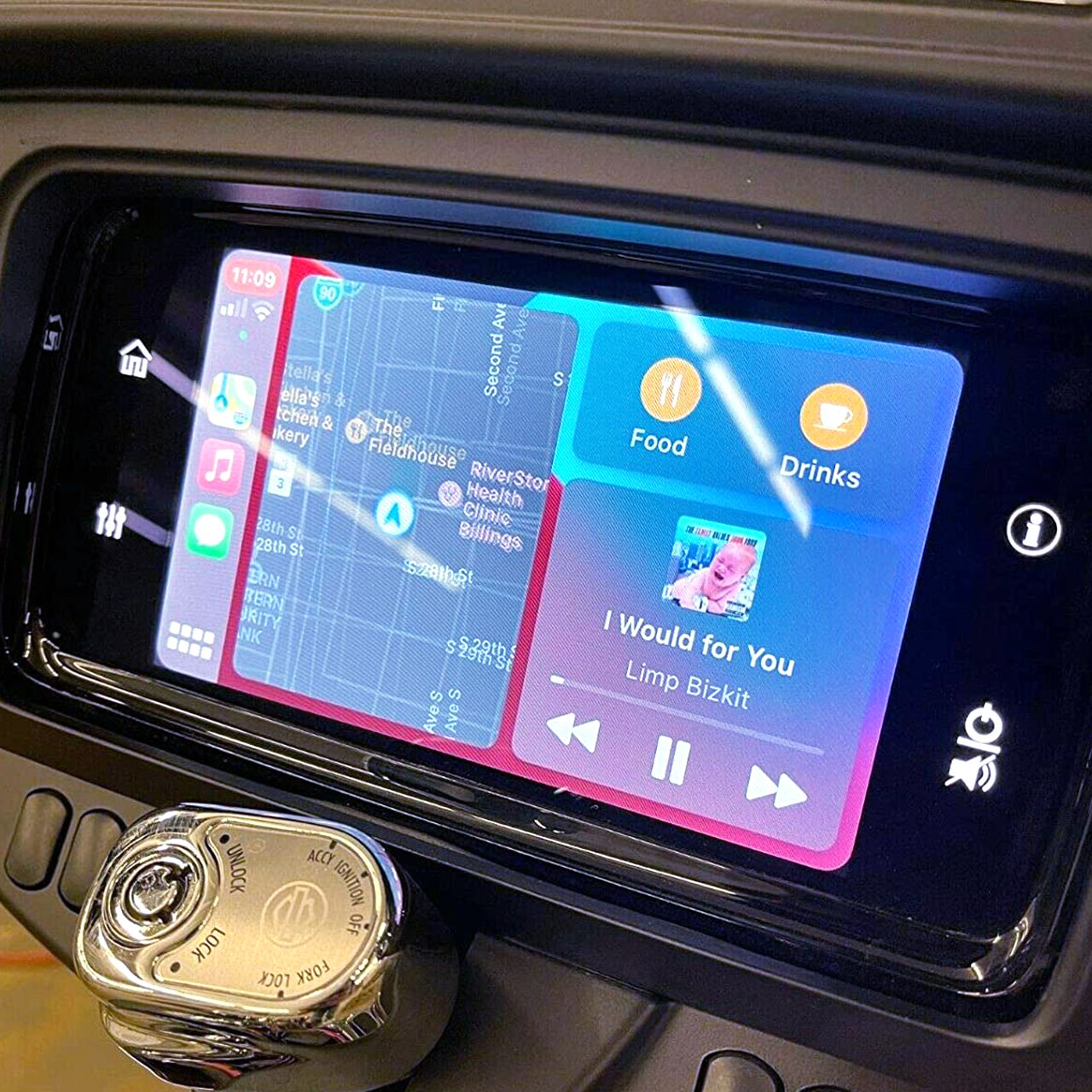 パインバレーオリジナル■Apple CarPlay チューンアップカプラー 【2019年以降HD純正オーディオ（Boom! Box GTS）用】