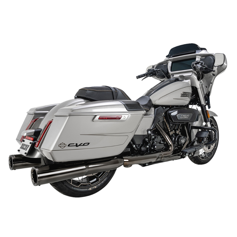 【決算セール】ハイアウトプット スリップオンマフラー ダーククローム