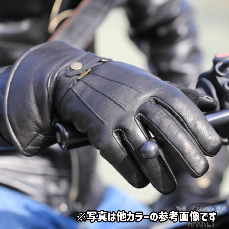 【決算セール】 ガントレットグローブ セミロング GMG ブラック&バニラ M