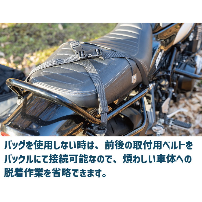 キジマ■ K3 タクティカル シートバッグ TC07 Lサイズ ブラック 【容量50L〜65L】 Kijima