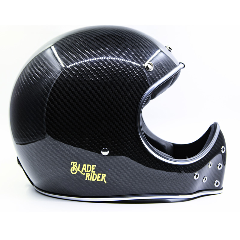 フルフェイスヘルメット グロスブラックカーボン