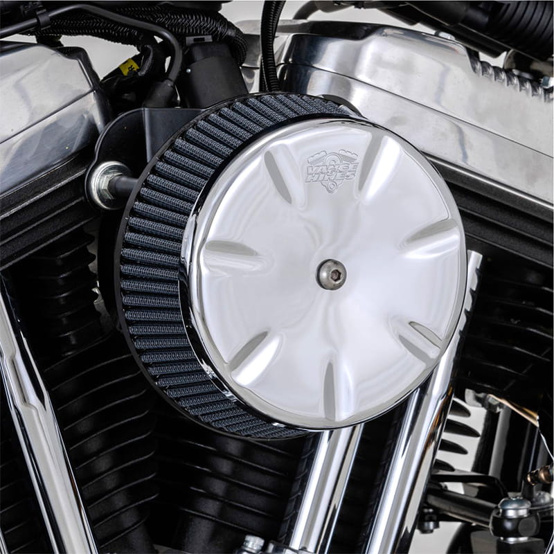 【クリスマスセール】【業販専用商品】VO2 エリミネーター エアクリーナーカバー クローム