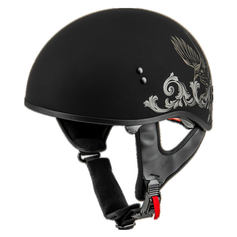 ジーマックス■HH-65 コルバス ハーフヘルメット ブラック/タン GMAX