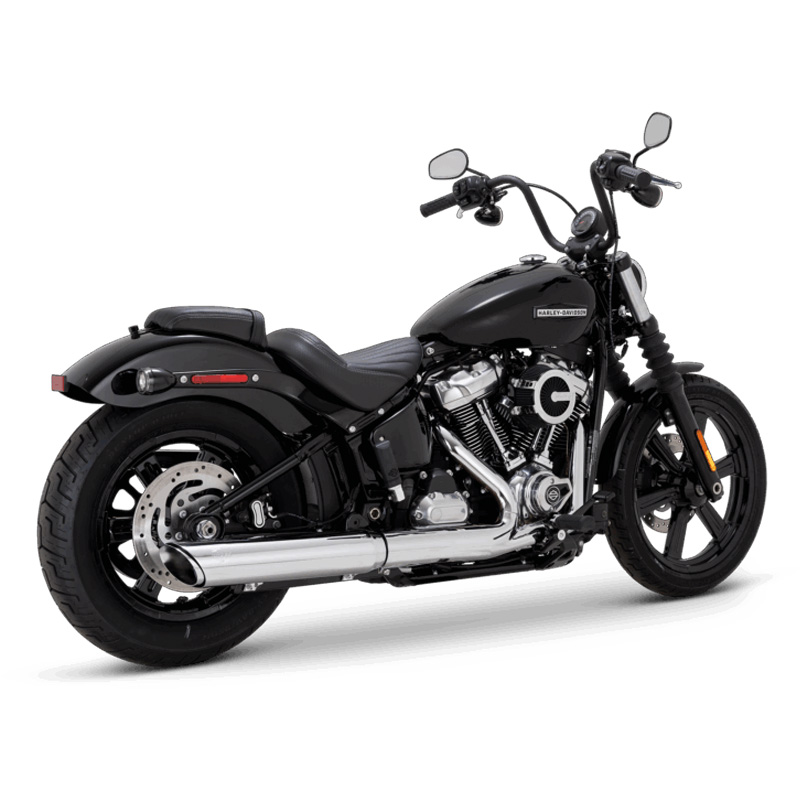 ツインスラッシュ スリップオン マフラー クローム