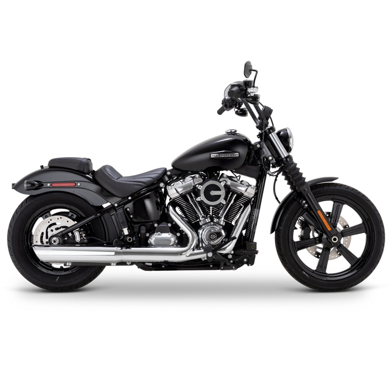 ツインスラッシュ スリップオン マフラー クローム