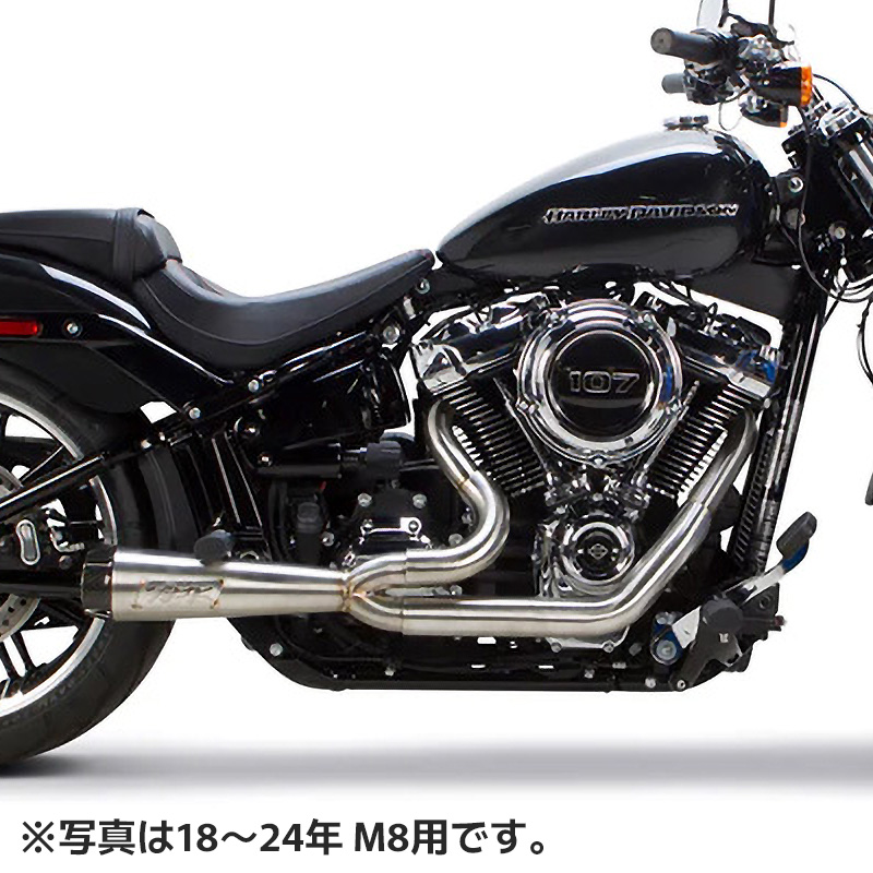 コンプS 2in1 フルエキゾーストマフラー ステンレス/カーボンエンド