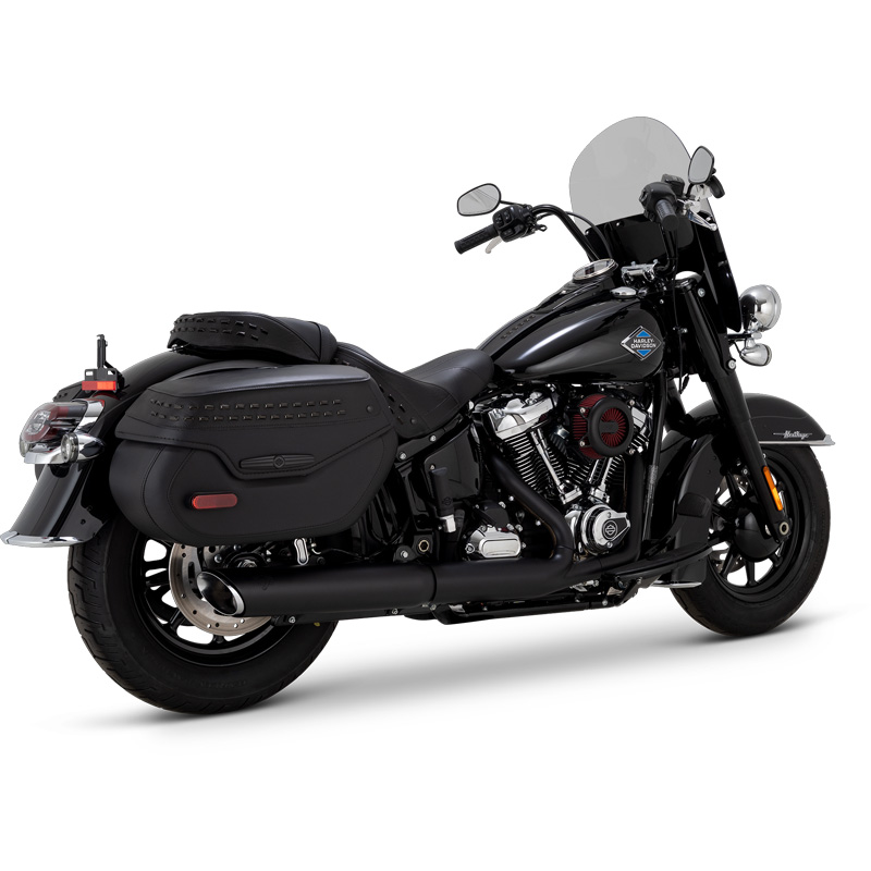 ツインスラッシュ スリップオン マフラー ブラック