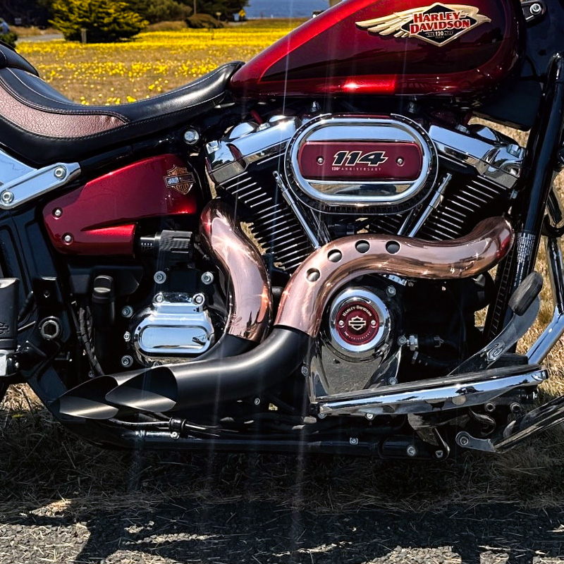 カットバック フルエキゾースト ブラック/カッパー