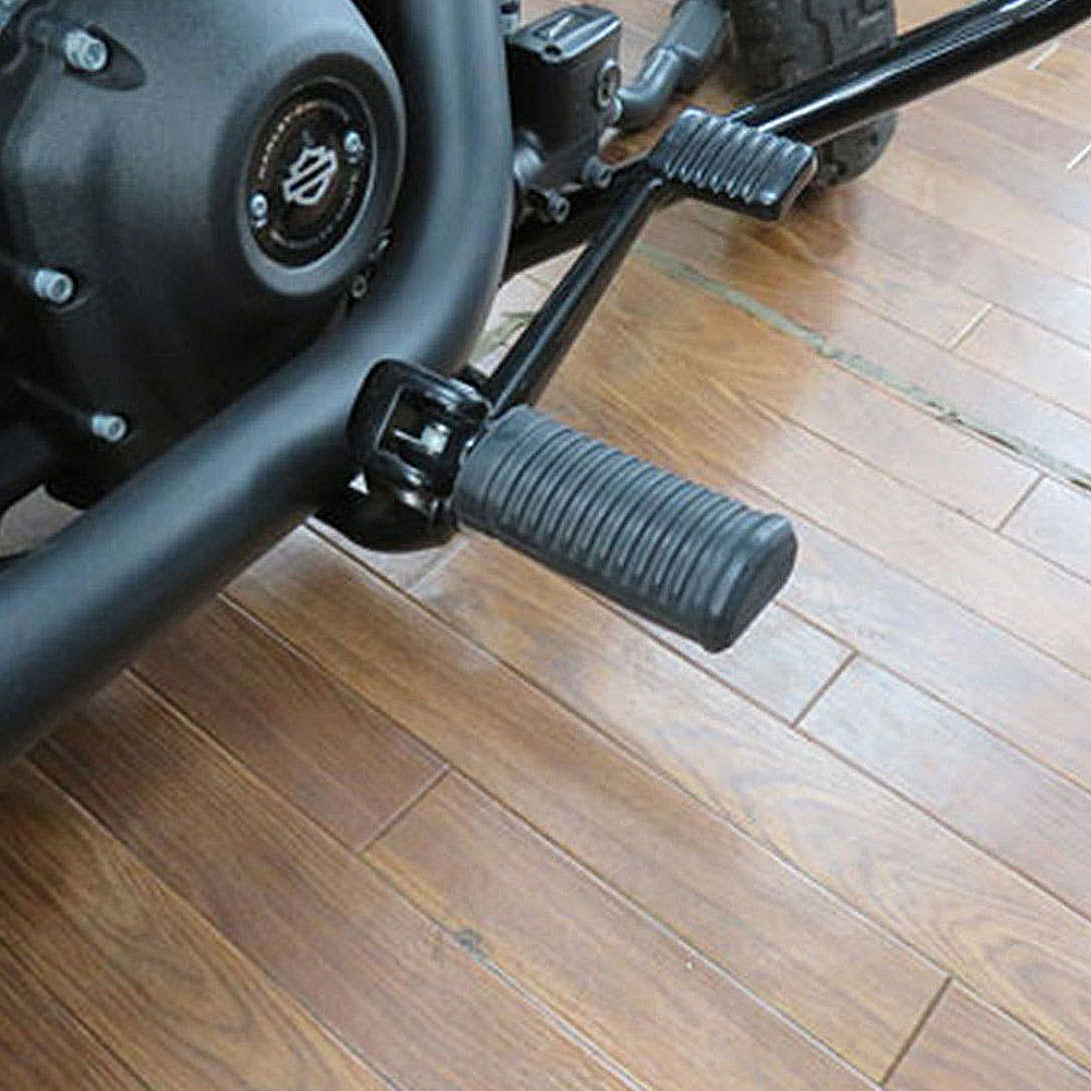 OEMタイプ ラバーフットペグ フロント ブラック