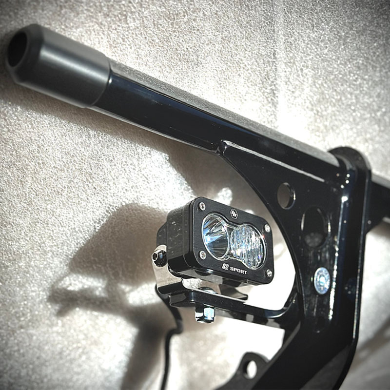 バハデザイン S1 フォグライト ガセットマウント ブラック