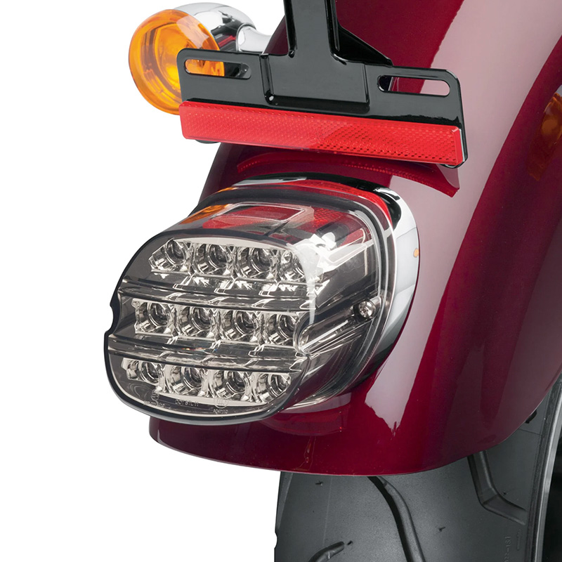 ハーレー純正■ レイバック LEDテールランプ スモーク/クリア Harley Davidson