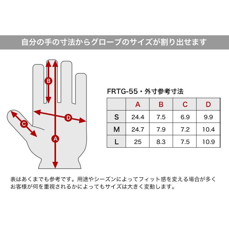 デグナー■レディース レザーデニムコンビグローブ  ネイビー/ブラウン