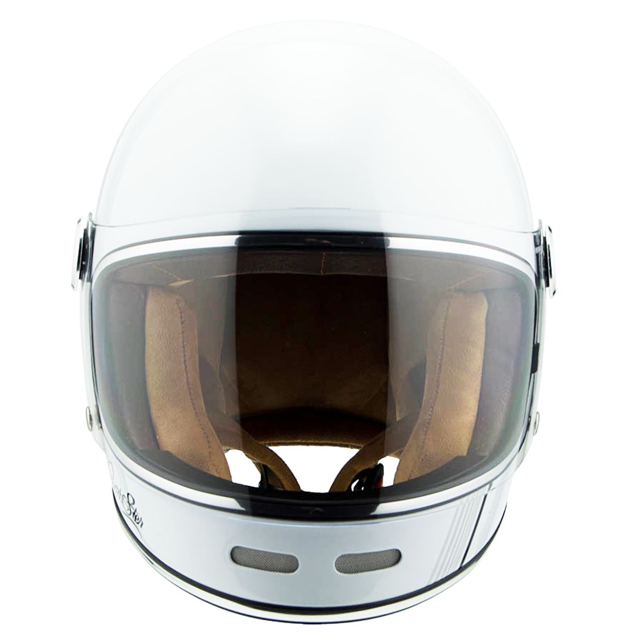 バイシティ■ロードスター2 ヘルメット ホワイト/ブラックライン ECE規格