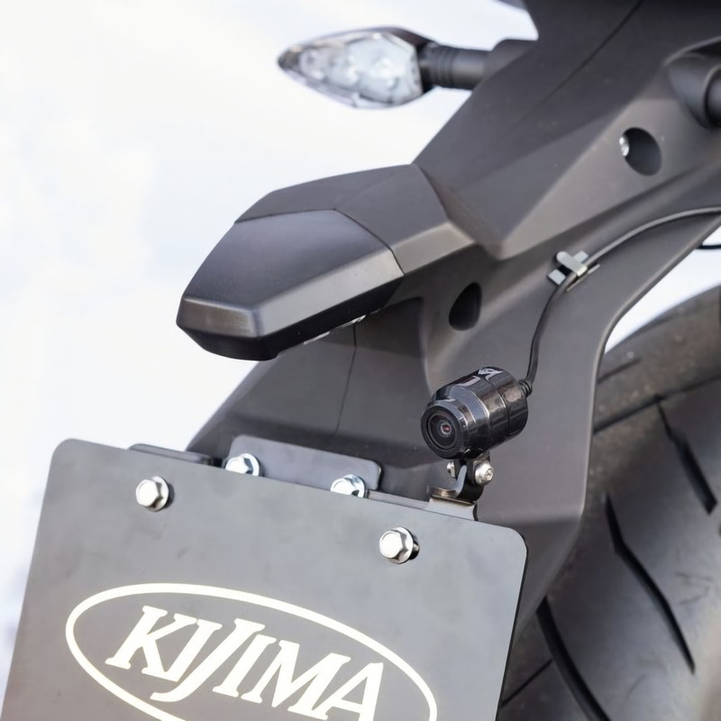 キジマ■ ドライブレコーダー リアカメラ用ステー ナンバープレートマウントタイプ Kijima