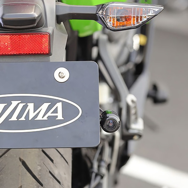 キジマ■ ドライブレコーダー リアカメラ用ステー ナンバープレートサイド用 フェンダーレス対応タイプ Kijima