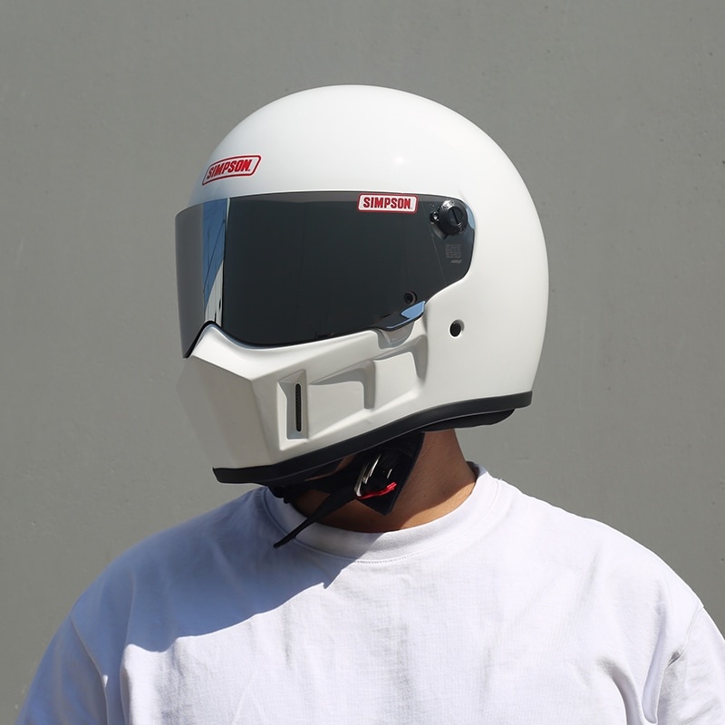 SB15 ホワイト フルフェイスヘルメット SG/PSC規格 スーパーバンディット15