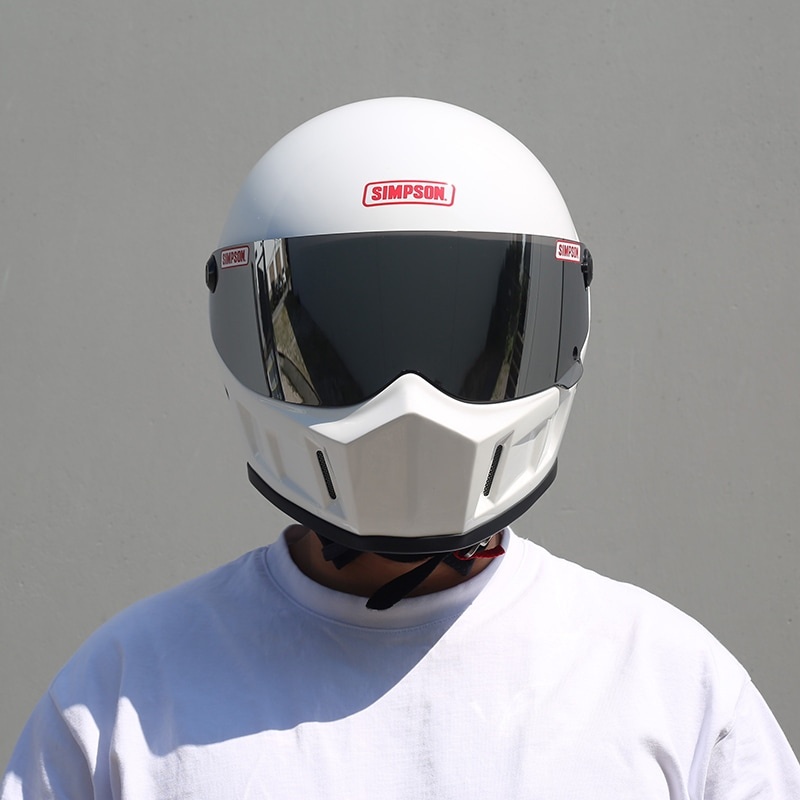 SB15 ホワイト フルフェイスヘルメット SG/PSC規格 スーパーバンディット15