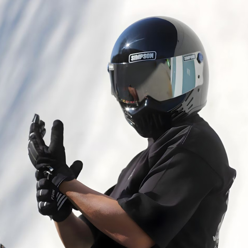 M30 ブラック フルフェイスヘルメット SG/PSC規格 MODEL 30