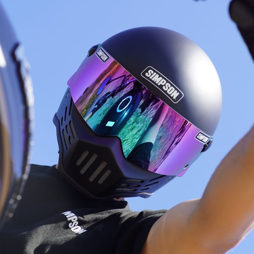 M30 マットブラック フルフェイスヘルメット SG/PSC規格 MODEL 30