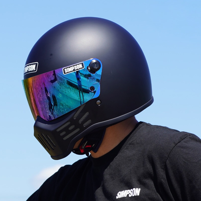 M30 マットブラック フルフェイスヘルメット SG/PSC規格 MODEL 30