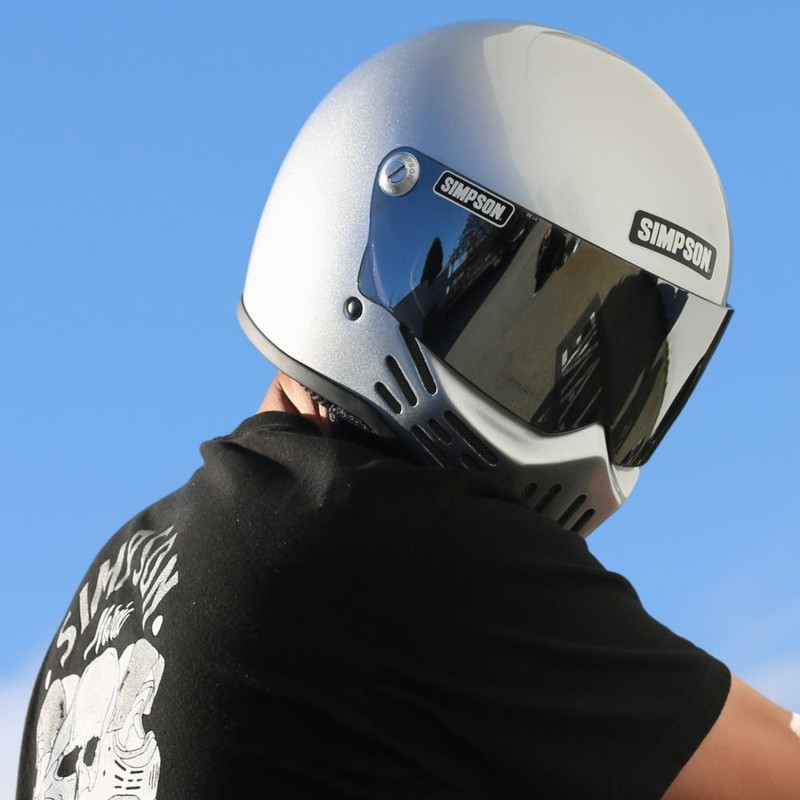 M30 シルバー フルフェイスヘルメット SG/PSC規格 MODEL 30