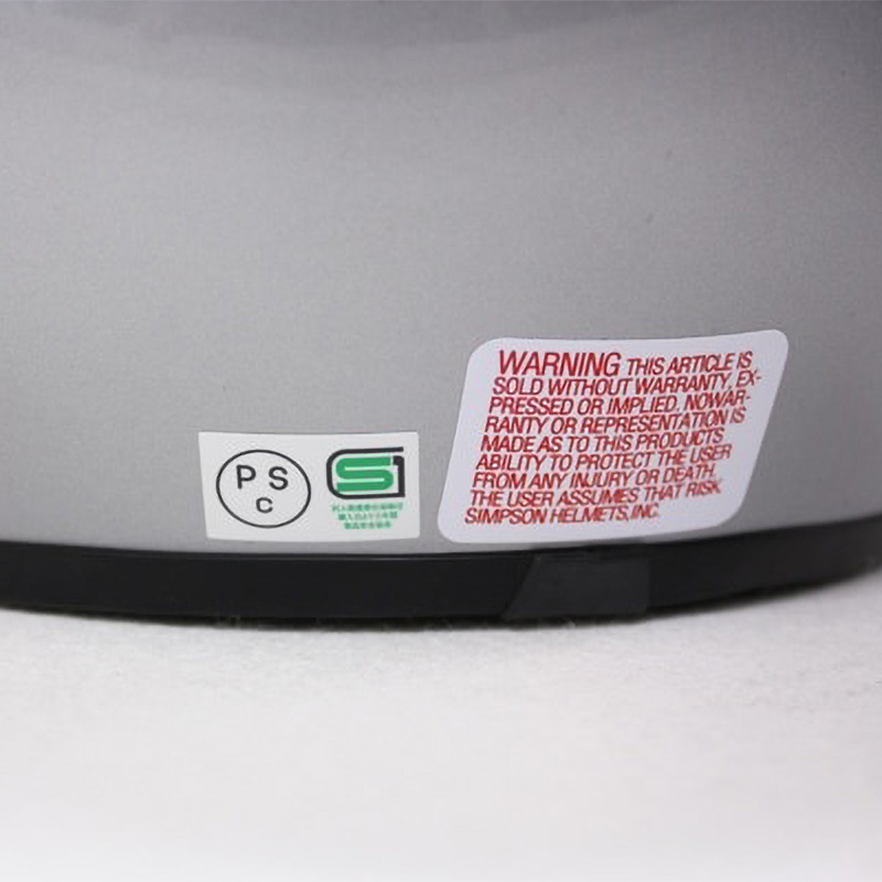 M30 シルバー フルフェイスヘルメット SG/PSC規格 MODEL 30