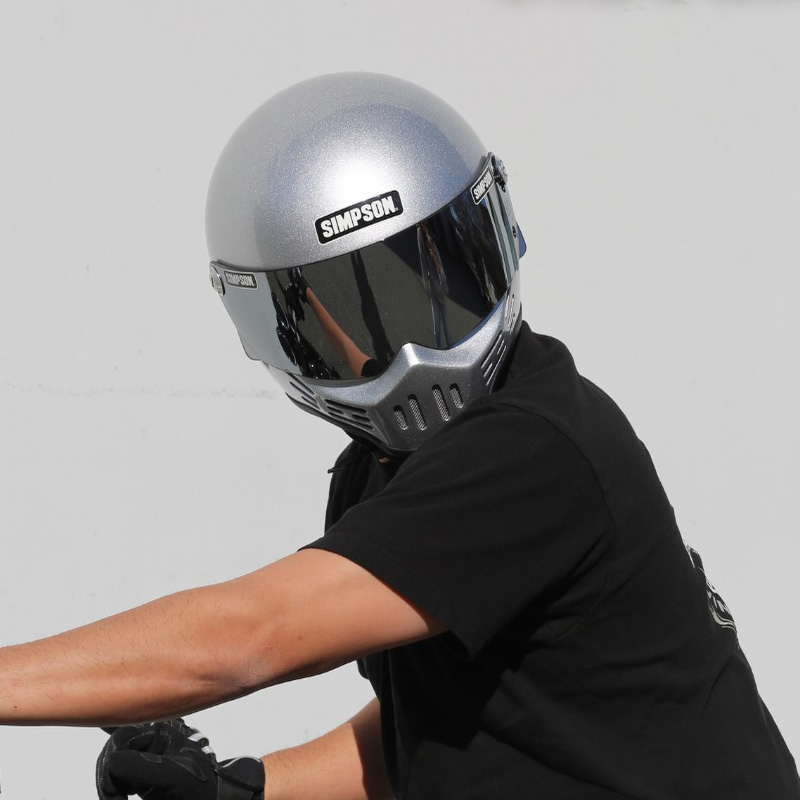 M30 シルバー フルフェイスヘルメット SG/PSC規格 MODEL 30