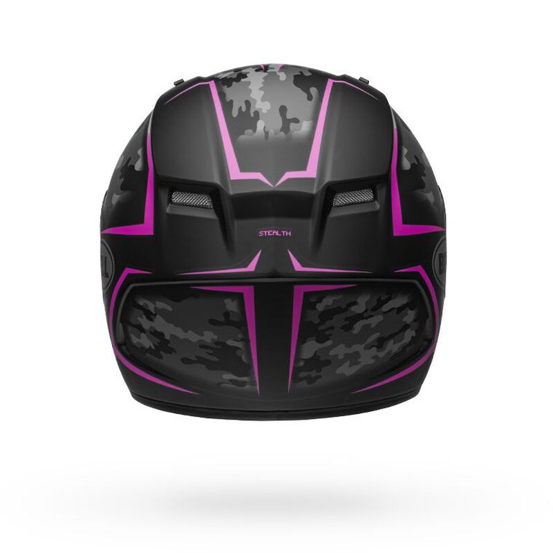 ベル■ クオリファイア フルフェイスヘルメット ステルスカモ マットブラック/ピンク BELL Helmets