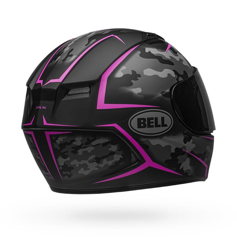 ベル■ クオリファイア フルフェイスヘルメット ステルスカモ マットブラック/ピンク BELL Helmets