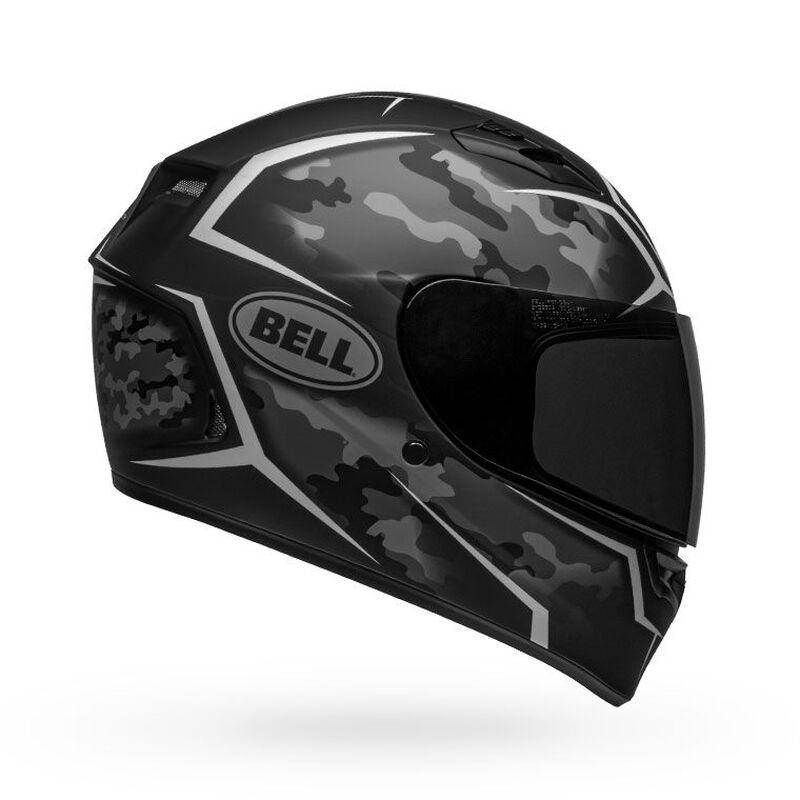 ベル■ クオリファイア フルフェイスヘルメット ステルスカモ マットブラック/ホワイト BELL Helmets