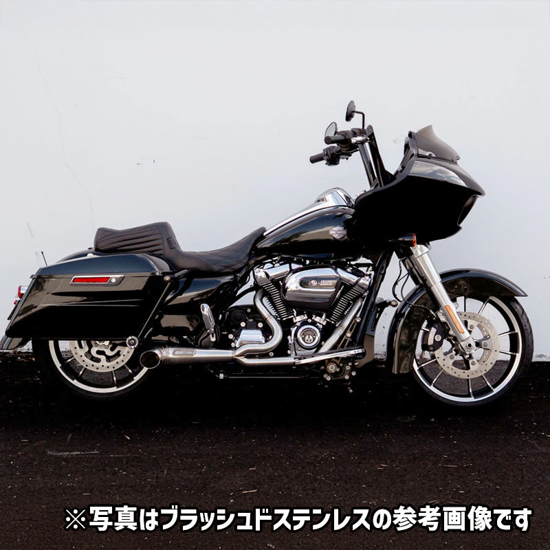 ターンアウト 2in1 フルエキゾーストマフラー セラミックブラック