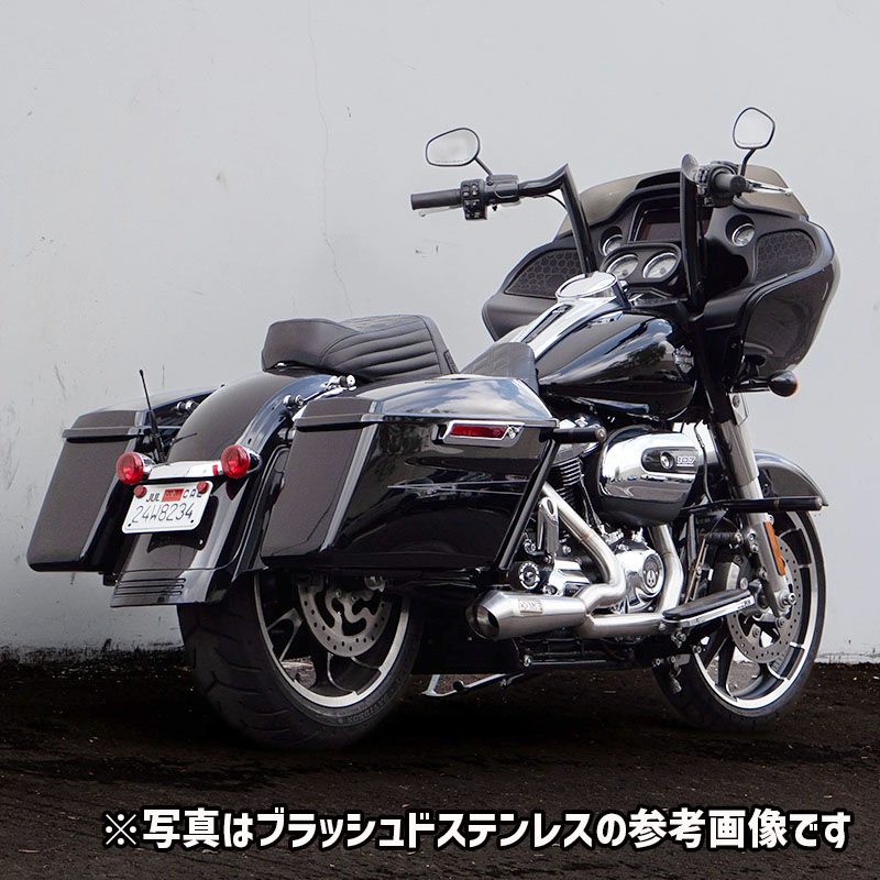 スウィーパー 2in1 フルエキゾーストマフラー セラミックブラック