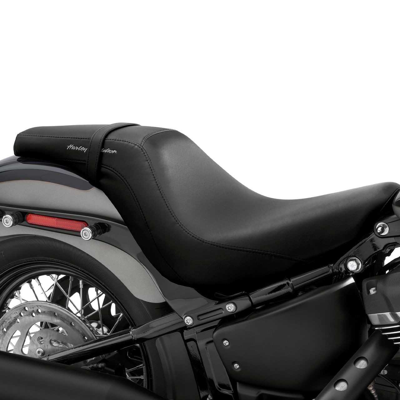 ハーレー純正□バッドランダーシート ブラック 【18年以降 ソフテイル】 Harley Davidson Badlander Seat Black  for 18Later FLDE FLHC FLHCS FLSL FXBB FXBBS FXST / パインバレー