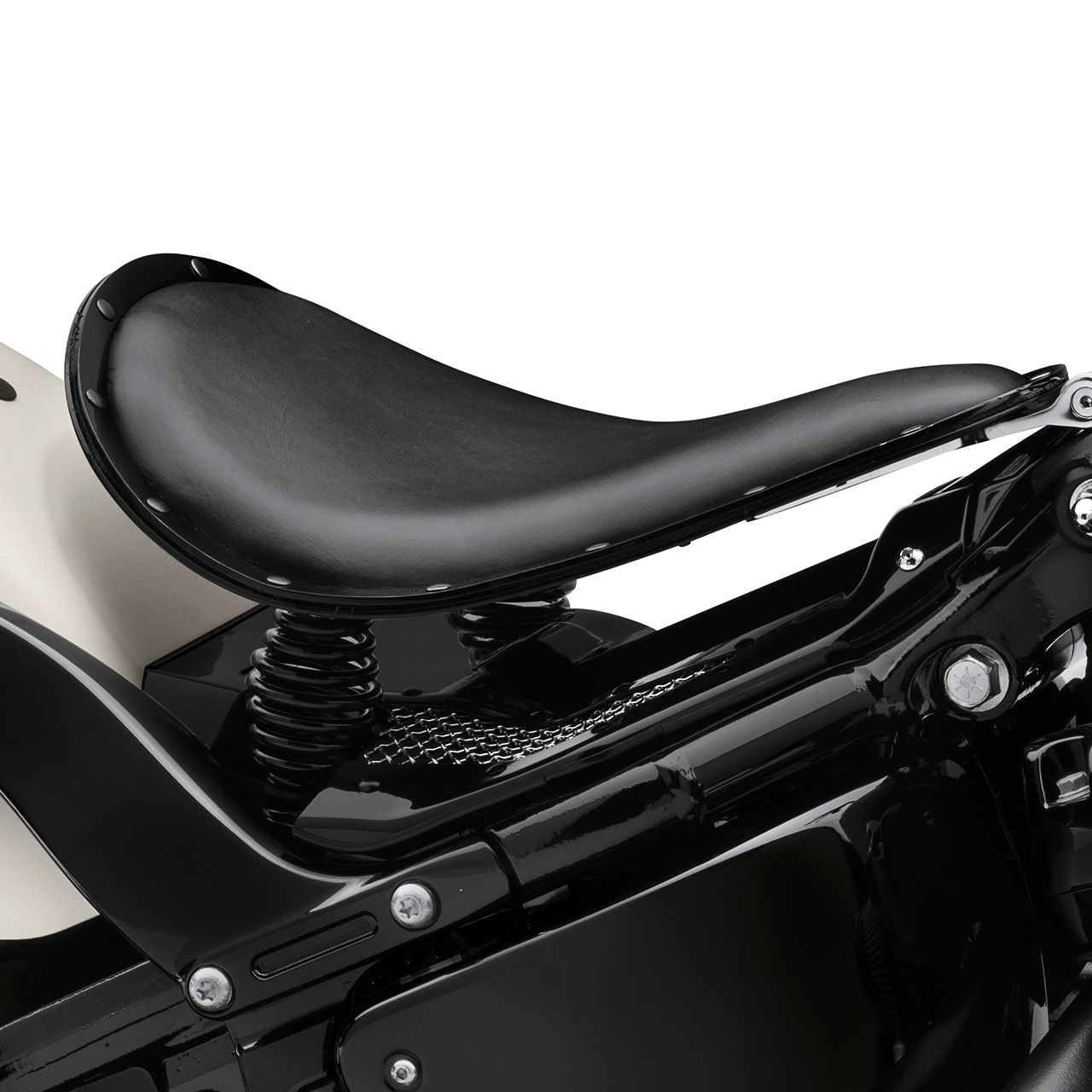 ハーレー純正□レザー ソロサドル ブラック 【18年以降 ソフテイル】 Harley Davidson Leather Solo Saddle  Black for 18Later FLSL FXBB FXBBS FXST / パインバレー