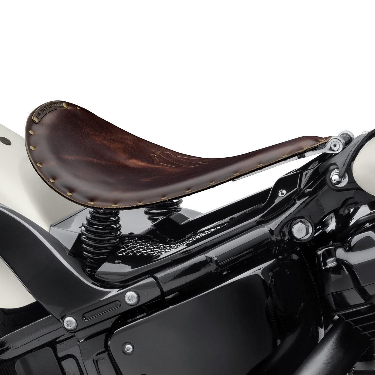 ハーレー純正□レザー ソロサドル アンティークブラウン 【18年以降 ソフテイル】 Harley Davidson Leather Solo  Saddle Antique Brown for 18Later FLSL FXBB FXBBS FXST / パインバレー