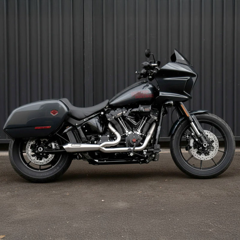 スウィーパー 2in1 フルエキゾーストマフラー ブラッシュドステンレス